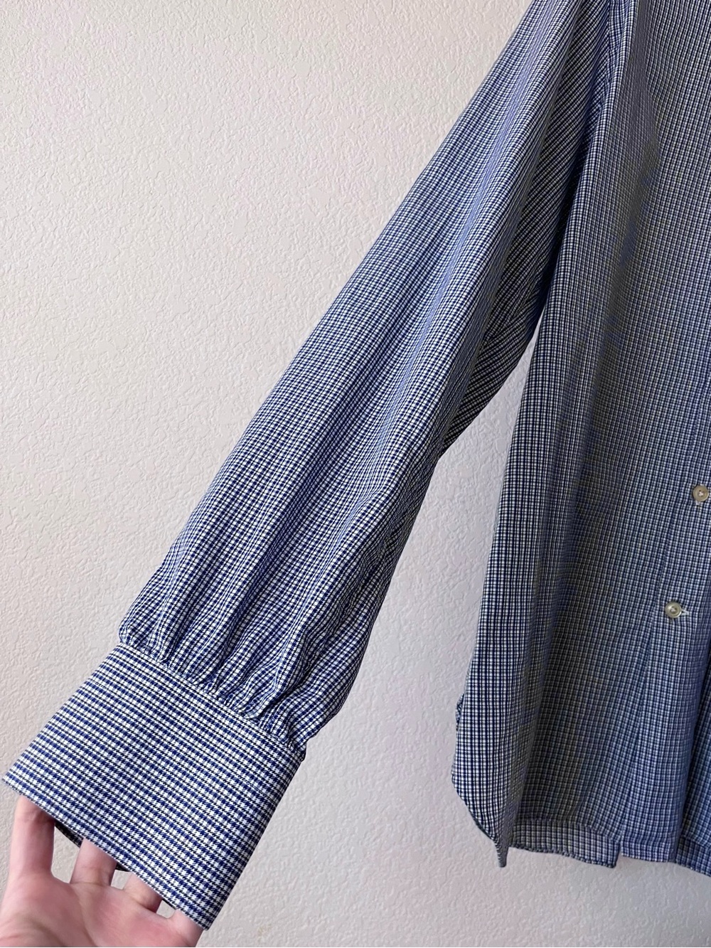 Kiton micro houndstooth button down - Picture 14 of 16